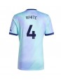 Arsenal Ben White #4 Alternativní Dres 2024-25 Krátký Rukáv